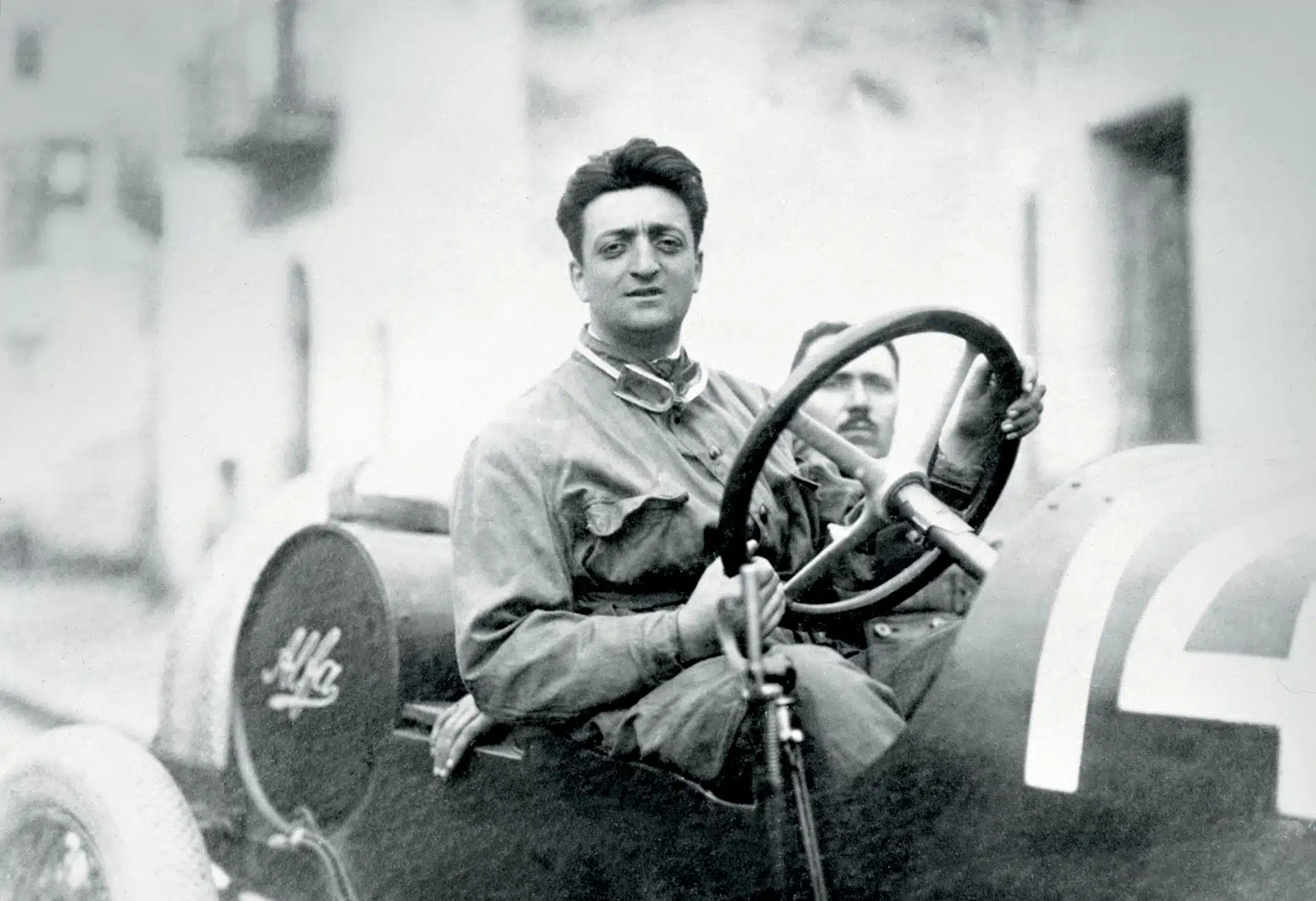 Enzo Ferrari au volant, Alfa Romeo, années 1920